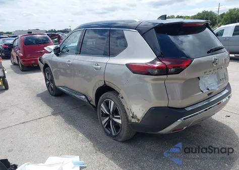 2021 Nissan Rogue Platinum Fwd z USA, uszkodzony, nr VIN JN8AT3DC4MW100952